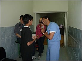 eye doctor humanitarian visit